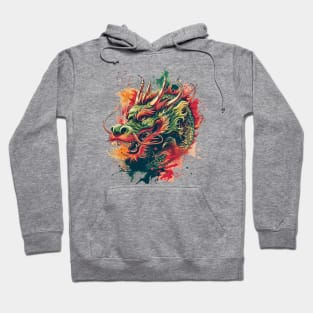 japanese dragon Hoodie